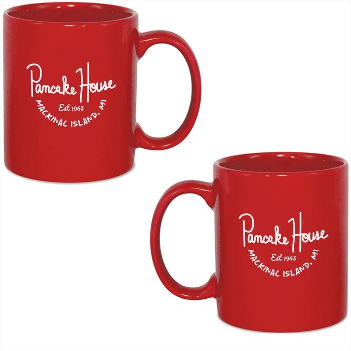DX8700R 11 Oz. Red Classic Mug With Custom Imprint
